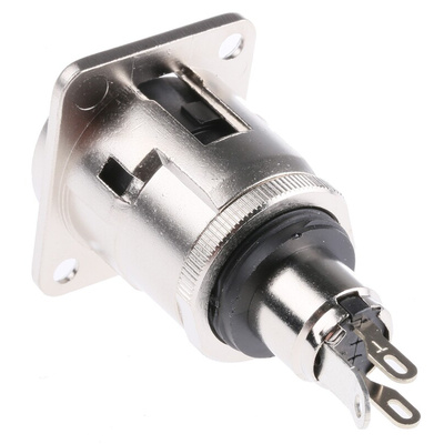Switchcraft Jack Connector 3.5 mm Panel Mount Stereo Socket