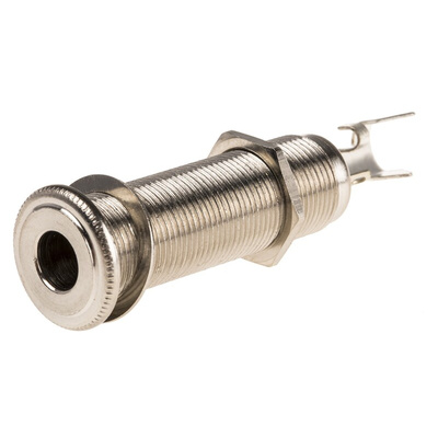 Switchcraft Jack Connector 6.35 mm Panel Mount Stereo Socket, 3Pole