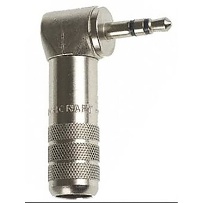 Switchcraft Jack Connector 3.5 mm Cable Mount Stereo Plug, 3Pole 4A