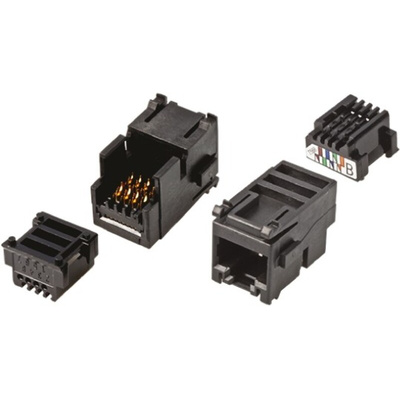 Bel-Stewart Jack Connector Panel Mount RJ45 Jack Socket 1.5A
