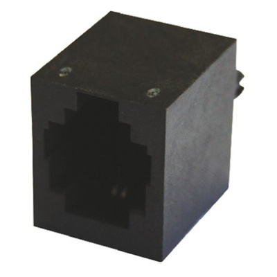 Bel-Stewart Jack Connector Through Hole RJ11 Jack Socket, 6Pole