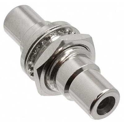 Switchcraft White Panel Mount RCA Socket, Nickel
