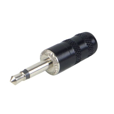 Switchcraft Jack Connector 2.5 mm Cable Mount Mono Plug, 2Pole 125mA