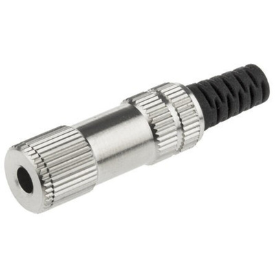 Lumberg Jack Connector 3.5 mm Cable Mount Stereo Socket, 3Pole 1A