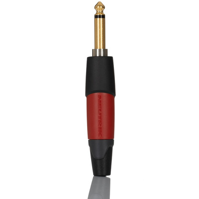 Neutrik Jack Connector 6.35 mm Cable Mount Mono Plug, 2Pole 15A