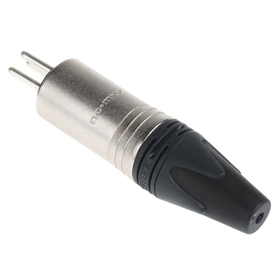 Neutrik Cable Mount XLR Connector, Male, 50 V, 3 Way, Silver Plating