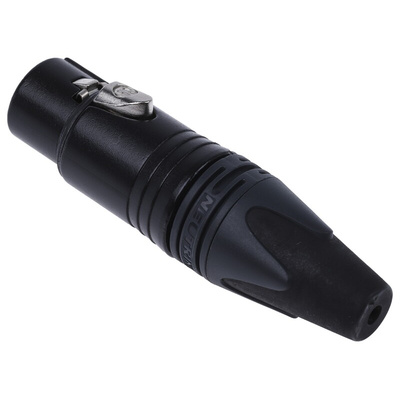 Neutrik Cable Mount XLR Connector, Female, 50 V, 3 Way, Silver Plating