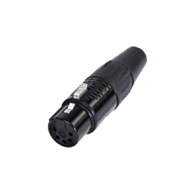 Re-An Products Cable Mount XLR Connectors, Female, 5 Way