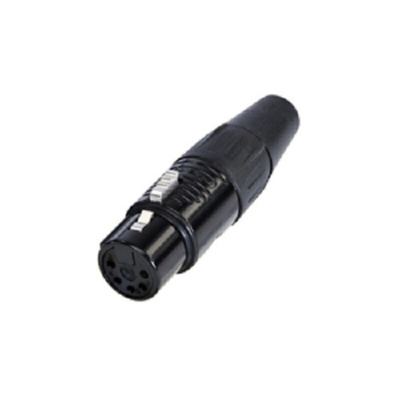 Re-An Products Cable Mount XLR Connectors, Female, 5 Way