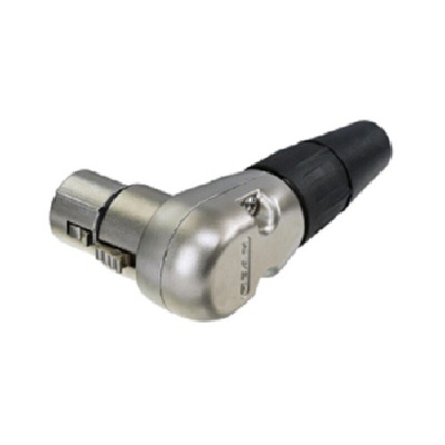 Re-An Products Cable Mount XLR Connectors, Right Angle, Female, 5 Way