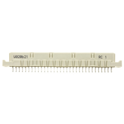 RS PRO 64 Way 2.54mm Pitch, Type C Class C1, 2 Row, Straight DIN 41612 Connector, Socket