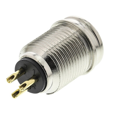 Re-An Products Chassis Mount Miniature Connector, Male, 3 Way, Gold Plating