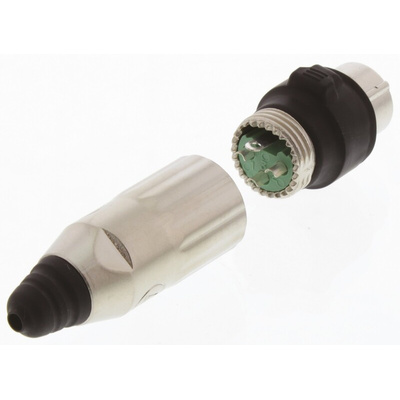 Switchcraft Panel Mount XLR Connector, Female, 500 V ac, 3 Way, Gold Plating