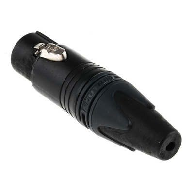Neutrik Cable Mount XLR Connector, Female, 50 V, 4 Way, Gold Plating