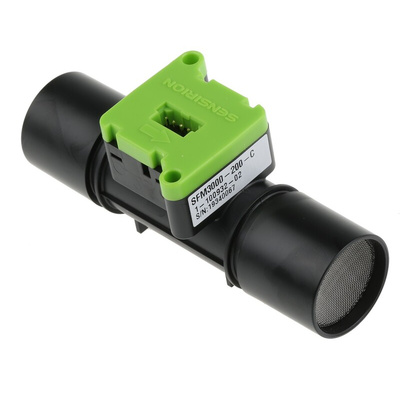 Sensirion SFM3000 Series Low Pressure Drop Flow Meter for Gas, -200 slm Min, 200 slm Max