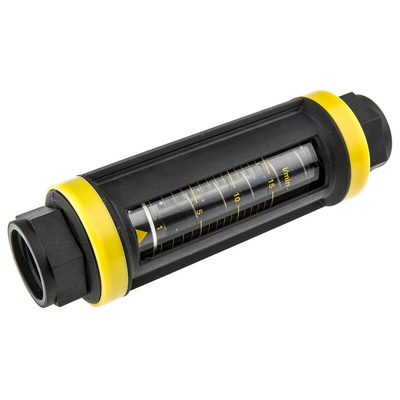 Parker UCC Easiflow Series Variable Area Flow Meter for Liquid, 1 L/min Min, 15 L/min Max