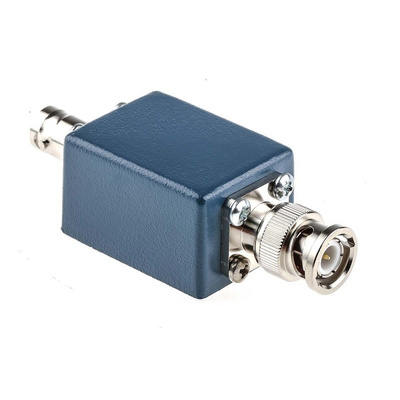 RS PRO BNC Female to Male Test Box, 2 Connectors, Blue