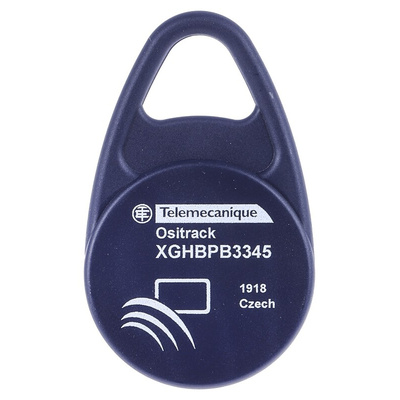 Telemecanique Sensors Key Fob Tag 736 B RFID tags, 30 (XGCS49) mm, 35 (XGCS89, XGCS85) mm, IP67, 31 x 4.8 x 40 mm