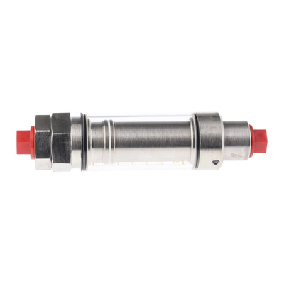 Parker Flowline Series Variable Area Flow Meter for Liquid, 5 L/min Min, 46 L/min Max