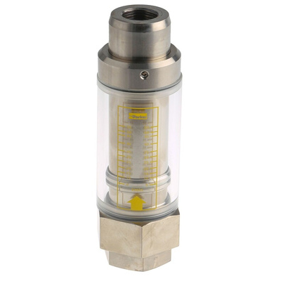 Parker UCC Flowline Series Variable Area Flow Meter for Liquid, 5 L/min Min, 55 L/min Max