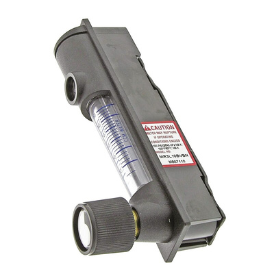 Key Instruments MR3000 Series Variable Area Flow Meter for Liquid, 5 ccm Min, 110 cm³/min Max