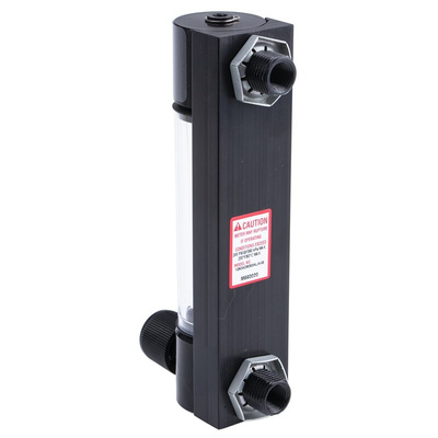 BROOKS GR Series Variable Area Flow Meter for Gas, 0.5 L/min Min, 5 L/min Max
