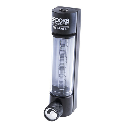BROOKS GR Series Variable Area Flow Meter for Gas, 0.5 L/min Min, 5 L/min Max