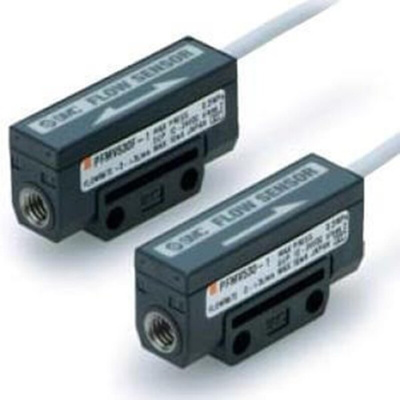 SMC PFMV5 Series Flow Sensor for Dry Air, Gas, 0 l/min Min, 3 L/min Max