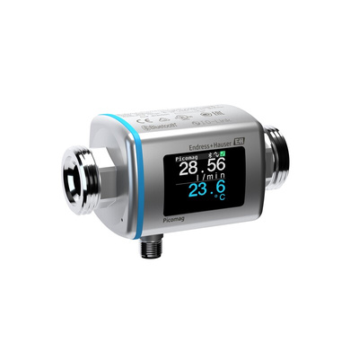 Endress+Hauser DMA2 Series Conductive Liquids Flow Meter for Liquid, 0.2 l/min Min, 150 L/min Max