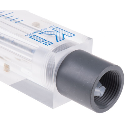Key Instruments FR5000 Series Variable Area Flow Meter for Liquid, 4 L/min Min, 36 L/min Max