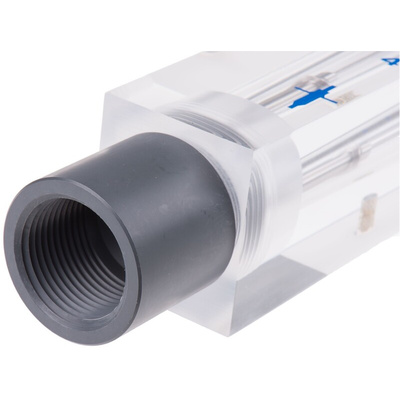 Key Instruments FR5000 Series Variable Area Flow Meter for Liquid, 4 L/min Min, 36 L/min Max