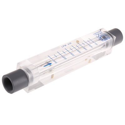 BROOKS FR5000 Series Variable Area Flow Meter for Gas, 100 L/min Min, 700 L/min Max