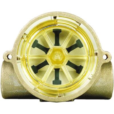 Gems Sensors RFS Series RotorFlow Electronic Flow Sensor for Liquid, 2 L/min Min, 20 L/min Max