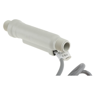 Gems Sensors FS-3 Series Piston Flow Sensor for Liquid, 1 L/min Max