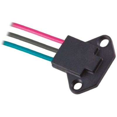 ZF Flange Mount Hall Effect Sensor, NPN Output, 4.5 → 18 V dc, Block Body, 18V