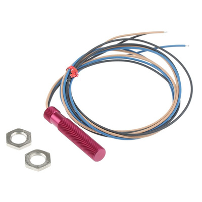 ZF Panel Mount Hall Effect Sensor, NPN Output, 5 → 24 V dc, Barrel Body, 30V