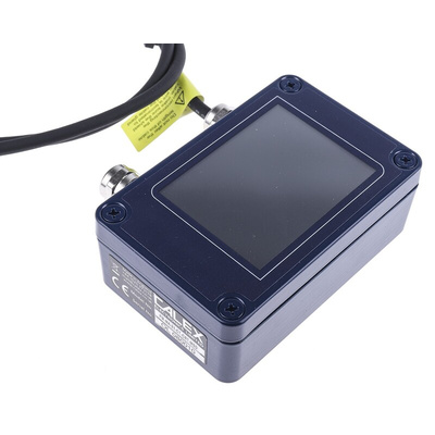 Calex PM-MA-21-CT-CRT-MSD mA Output Signal Touch Screen Display Infrared Temperature Sensor, 1m Cable, -20°C to +1000°C