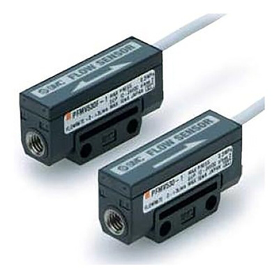 SMC PFMV Series Suction Pressure Sensor for Dry Air, Gas, 0 L/min Min, 3 L/min Max