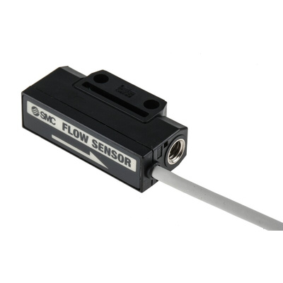 SMC PFMV Series Suction Pressure Sensor for Dry Air, Gas, 0 L/min Min, 0.5 L/min Max