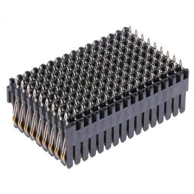 TE Connectivity, MULTIGIG RT 2 1.8mm Pitch VITA 46 Centre Backplane Connector, Female, Straight, 16 Column, 9 Row, 144