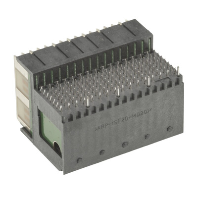 TE Connectivity, MULTIGIG RT 2 1.8mm Pitch VITA 46 Centre Backplane Connector, Male, Right Angle, 16 Column, 7 Row, 112