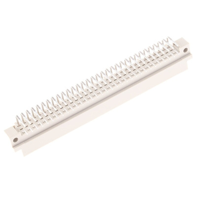 Harting 64 Way 2.54mm Pitch, Type C Class C1, 2 Row, Right Angle DIN 41612 Connector, Plug