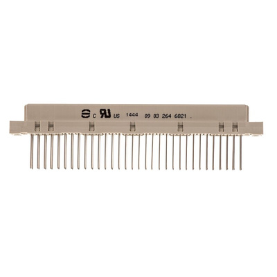 Harting 64 Way 2.54mm Pitch, Type C Class C2, 2 Row, Straight DIN 41612 Connector, Socket