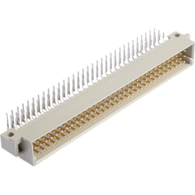 HARTING 96 Way 2.54mm Pitch, Type C Class C2, 3 Row, Right Angle DIN 41612 Connector, Plug