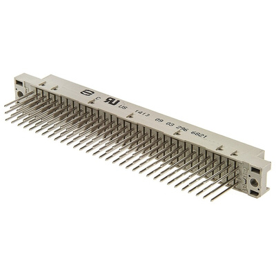 HARTING 96 Way 2.54mm Pitch, Type C Class C2, 3 Row, Straight DIN 41612 Connector, Socket