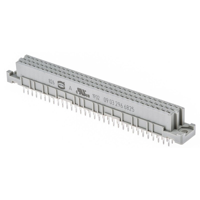 HARTING 96 Way 2.54mm Pitch, Type C Class C2, 3 Row, Straight DIN 41612 Connector, Socket