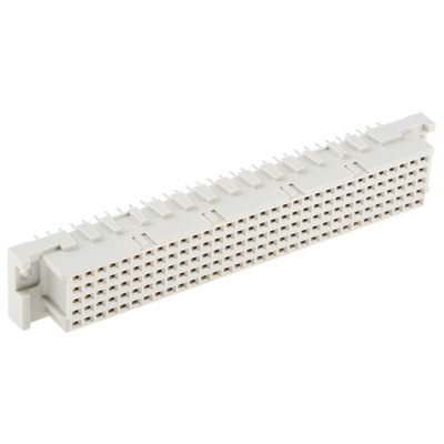ERNI 160 Way 2.54mm Pitch, Type E Class C2, 5 Row, Straight DIN 41612 Connector, Socket
