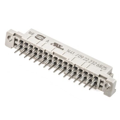 Harting 32 Way 2.54mm Pitch, Type 2B Class C2, 2 Row, Straight DIN 41612 Connector, Socket