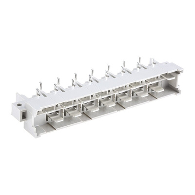 HARTING 15 Way 10.16mm Pitch, Type H15 Class C1, 2 Row, Right Angle DIN 41612 Connector, Plug