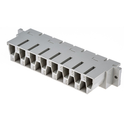 HARTING 15 Way 10.16mm Pitch, Type H15 Class C1, 2 Row, Straight DIN 41612 Connector, Socket